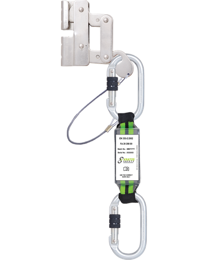 [FA2020000] FA2020000 Rope Grab on stainless steel wire rope with energy absorber for KS2001 system