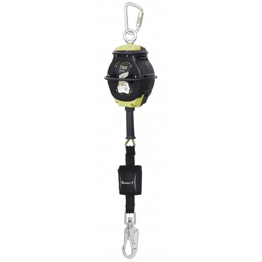 FA20402EXO HELIXON-S wire rope, retractable fall arrester with EXO exoskeleton