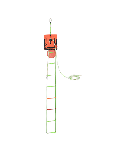 [FA7002906R] FA7002906R EVA'LAD 2, Σκάλα διάσωσης με ιμάντες, lg. 6 m, με ενσωματωμένο σύστημα τοποθέτησης