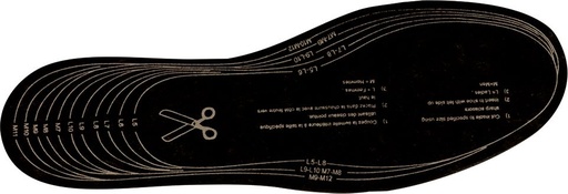 [FC89BKR] FC89 Thermal Fleece Insole