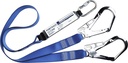 FP51 Double Webbing Lanyard With Shock Absorber