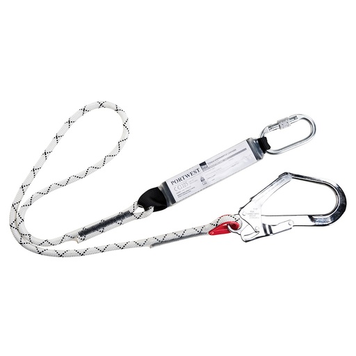 [FP56WHR] FP56 Единечен Lanyard Kernmantle со амортизер