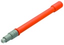 MS84LP 1000V Insulated long socket extension 3/8" with mechanical locking