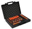 MS89V06 1000V Insulated socket set 3/8" - 23 tools with ratchet spanner and extension