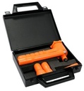 MS59A 1000V Insulated socket set 1/4" - 5 tools with ratchet spanner and extension