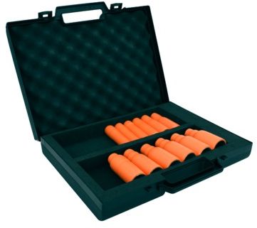 [MS69LP] MS69LP 1000V Insulated female hexagonal socket set 1/2'' square drive, long series