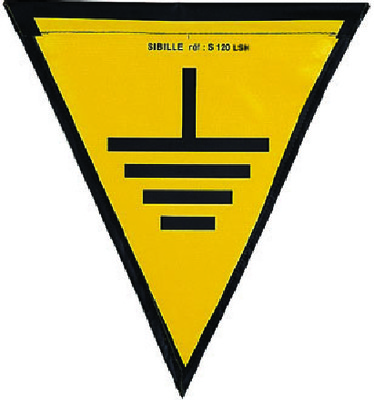[S120L] S120L Triangular earthing flag