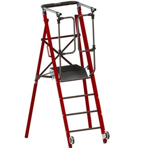 [TE41AUD] TE41AUD Lightweight rolling individual platform in fibreglass and aluminium