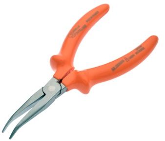 [ML283BIS] ML283BIS 1000V Insulated half-round bent long nose pliers