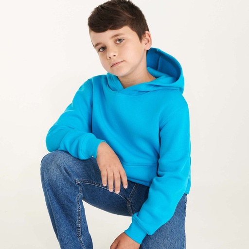 [SU1087] SU1087 CAPUCHA Kids Hooded Sweatshirt with Kangaroo Pocket