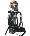 SCBA Kit - M1 (Fixed, Basic Harness, Bumper, Haltefix) + Mask and Cylinder