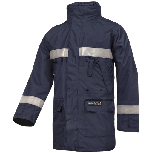 [3085N3EF7] Hasnon Flame retardant, anti-static rain jacket