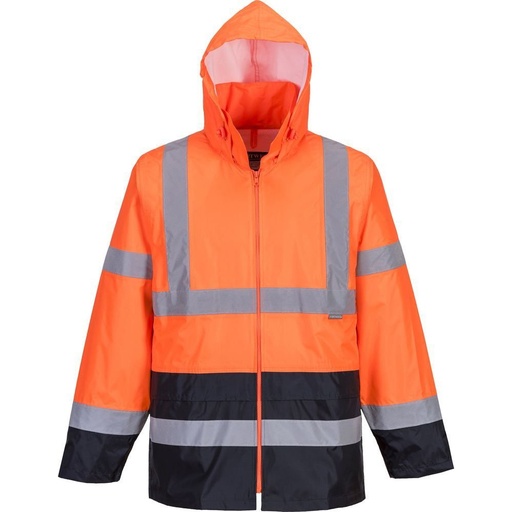 [H443] H443 Classic Contrast јакна за дожд со висока видливост
