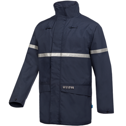 [7218N3EF7] Ridley Flame retardant, anti-static rain jacket