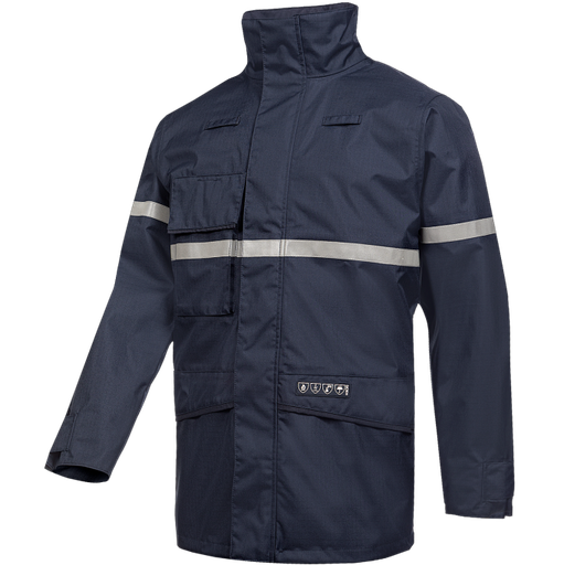 [7222N3EF7] Glenroy Flame retardant, anti-static rain jacket