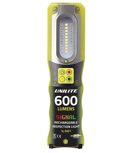 [IL-SIG1] IL-SIG1 Rechargeable 600 Lumen Tri colour rechargeable LED signalling inspection light