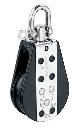 [IN1540] IN1540 76 mm Classic Single Pulley - Swivel
