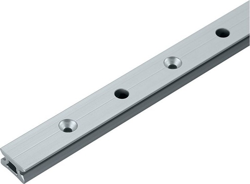 [IN1643.3.6M.CLR] IN1643.3.6M 27 mm Clear Anodized Access Rail - Pinstop, 3,6 m