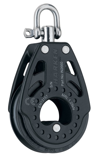 [IN2660] IN2660 75 mm Carbo Single Pulley - Swivel