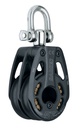 IN3217 57 mm Black Magic Double Pulley - Swivel