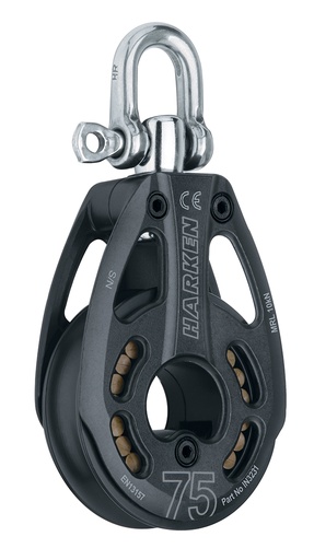 [IN3231] IN3231 75 mm Black Magic Single Pulley - Swivel