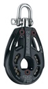 IN3243 75 mm Black Magic Single Pulley - Low-Load, Swivel