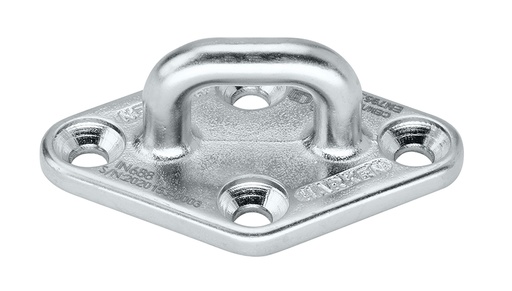 [IN688] IN688 76 mm Stainless Steel Diamond Standard Padeye-EN795