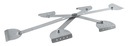 INBRKT.X6S R27 Long-Span Access Rail Bracket for Metal Roofs - Middle, Support 6 arms short type