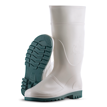 [M108] M108 Green Foca White Rain Wellington O4 CI SRA гумени чизми