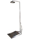Freeze-Proof Emergency Shower, ISTEC Type ES, Double Valve, Paltform Operated