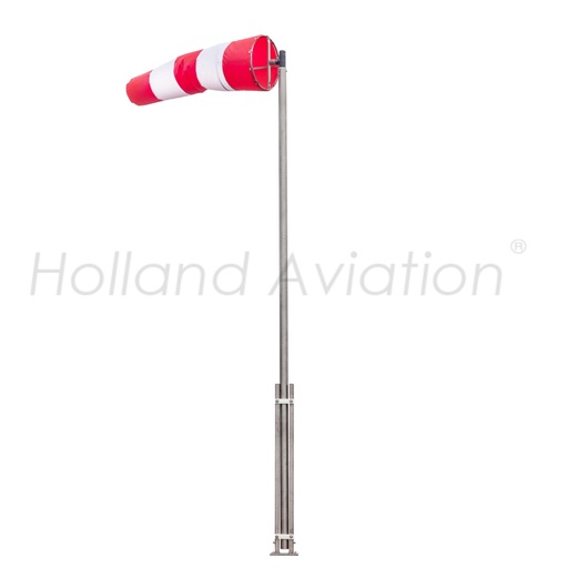 [HA-120RG] HA-120RG Windsock assembly, Rigid mast (4.8m)