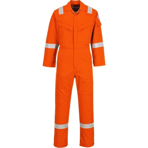 [FR21FOB] FR21FOB Bizflame FR Anti-Static Super Light Weight Anti-Static Coverall 210g
