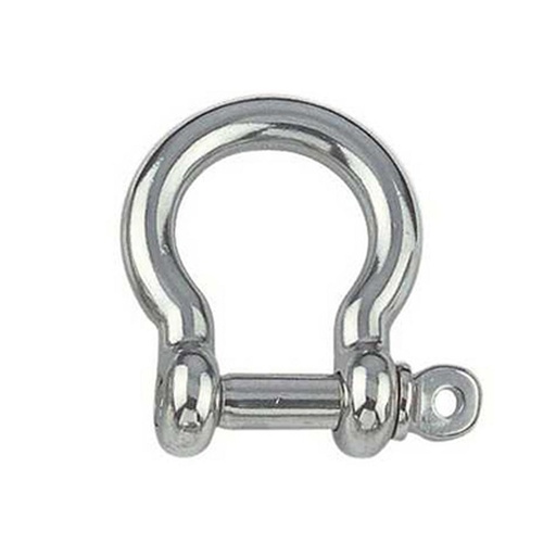 [821] Omega Shackle “BOW Form“ Stainless Steel