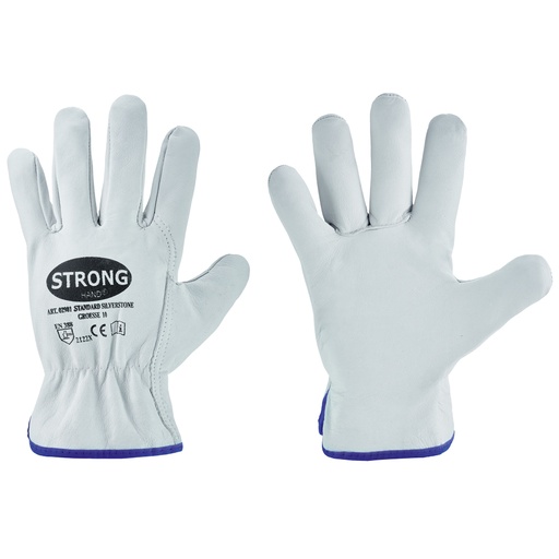 [02901] STD. SILVERSTONE Buffalo grain leather gloves