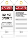 P01 Danger Safety Tags