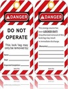 P04 Safety Tags “Danger, Do Not Operate”