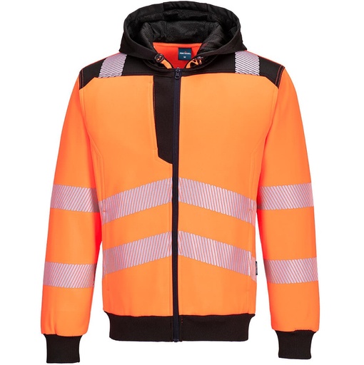 [PW327] PW327 PW3 Hi-Vis Zip дуксер со капуљача