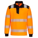 PW326 PW3 Hi-Vis 1/4 Zip Sweatshirt