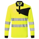 PW220 PW2 Hi-Vis Polo Shirt L/S