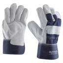 BUFFALO Cowsplit Leather, High grade Rigger Ασφάλεια Προστατευτικά γάντια εργασίας