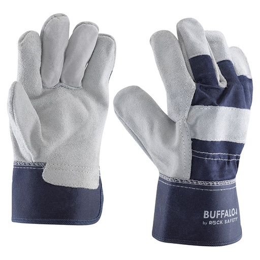 [BUFFALO-A] BUFFALO Cowsplit Leather, High grade Rigger Ασφάλεια Προστατευτικά γάντια εργασίας