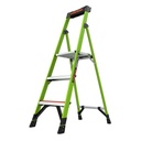 15365EN MIGHTYLITE, 1 x 5 Model - EN 131 - 150 kg Rated, Fiberglass Stepladder with GROUND CUE