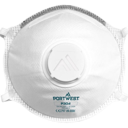 [P304WHR] P304 Μάσκα Αναπνοής FFP3 με Βαλβίδα Dolomite Light Cup 