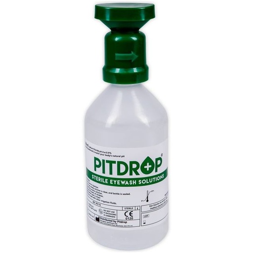 [PD110] Διάλυμα ματιών Pitdrop® 500 ml. στείρο διάλυμα Πλύσιμο ματιών, Nacl (0,9%)