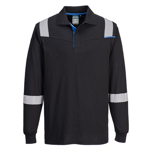 [FR711] FR711 WX3 Flame Resistant Long Sleeve Polo, Inherent FR
