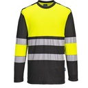 PW312 PW3 Hi-Vis Cotton Comfort Class 1 T-Shirt L/S