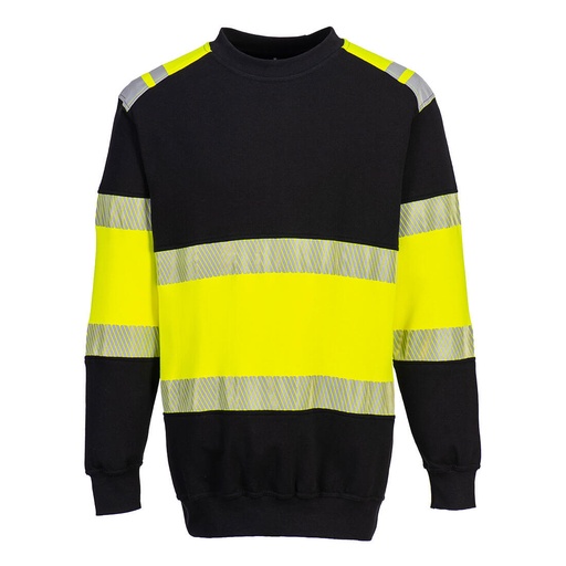 [FR716] FR716 PW3 FR Hi-Vis Class 1 Sweatshirt, Inherent FR