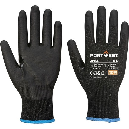 [AP34] AP34 LR15 Nitrile Foam Touchscreen Glove, Cut B
