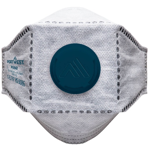[P292] P292 EAGLE FFP2 Valved Carbon Fold Flat Respirator