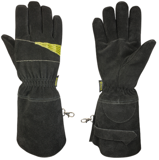 [8123-04] 8123-04 Firefighter gloves Amber Long